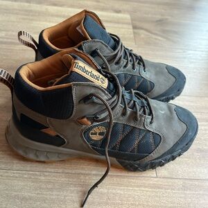 Timberland Men's Black and Brown Boots